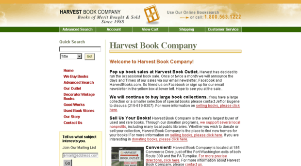 harvestbooks.com