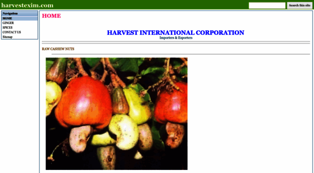 harvestexim.com