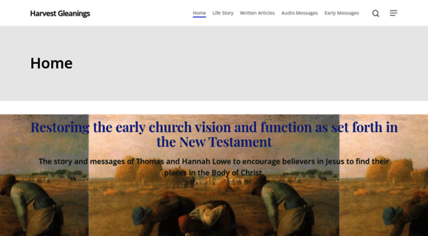 harvestgleanings.org