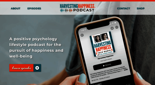 harvestinghappinesstalkradio.com