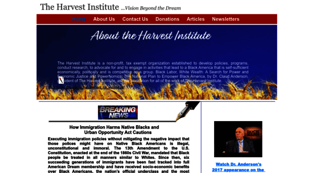 harvestinstitute.org