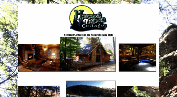 harvestmooncottages.com