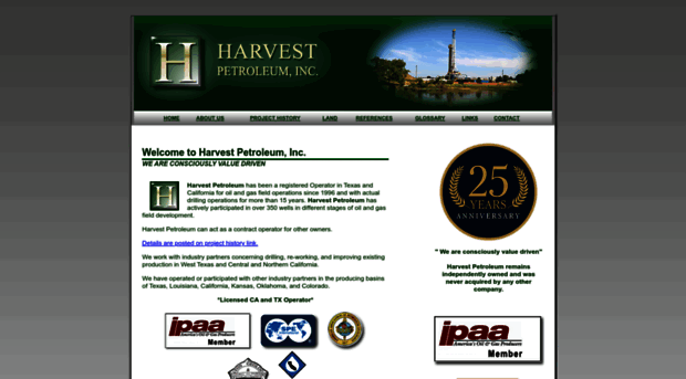 harvestpetroleum.com