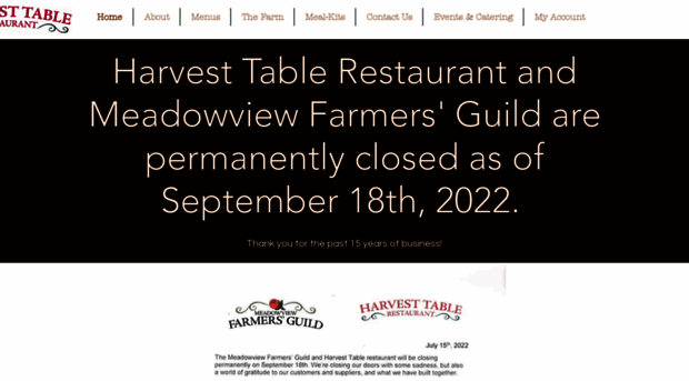 harvesttablerestaurant.com