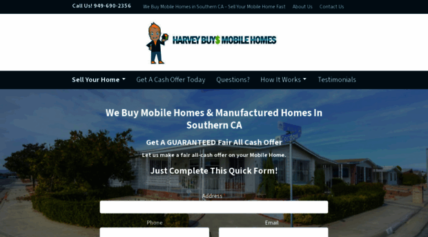 harveybuysmobilehomes.com