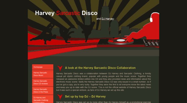 harveysarcasticdisco.com