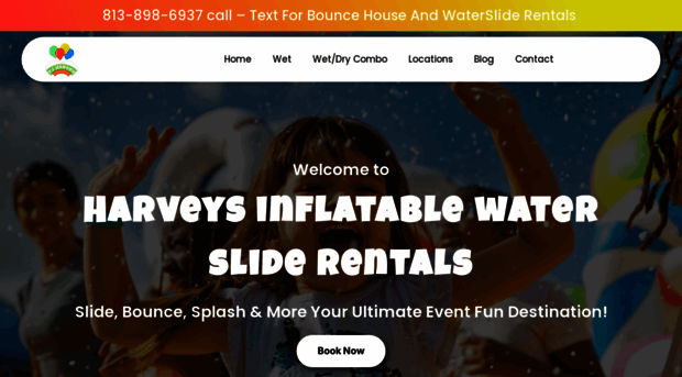 harveysinflatablewatersliderentals.com