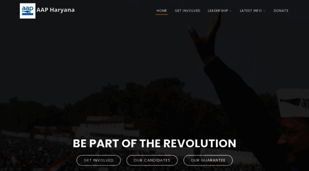 haryana.aamaadmiparty.org