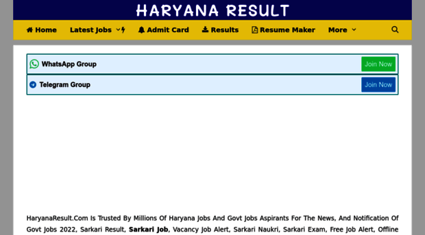 haryanaresult.com