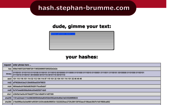 hash.stephan-brumme.com