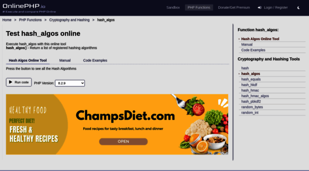 hash_algos.onlinephpfunctions.com
