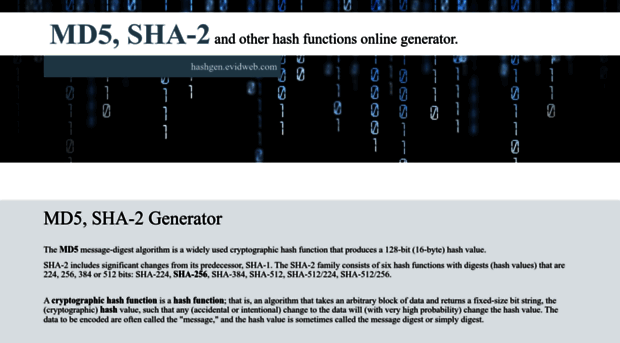 hashgen.evidweb.com