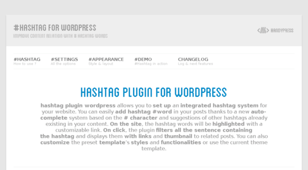 hashtag.handypress.io