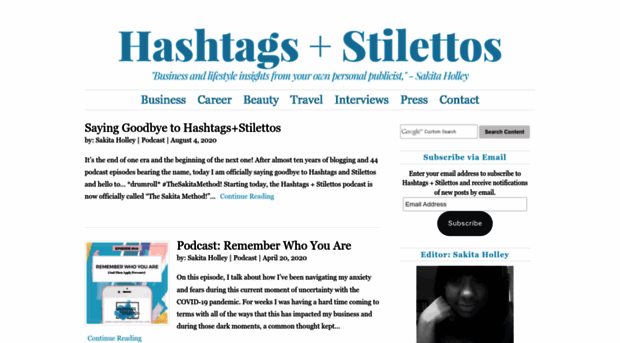 hashtagsandstilettos.com