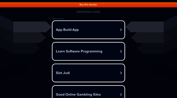 hashwars.cash