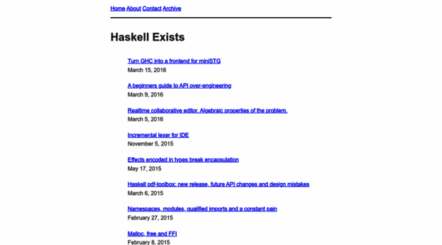 haskell-exists.com