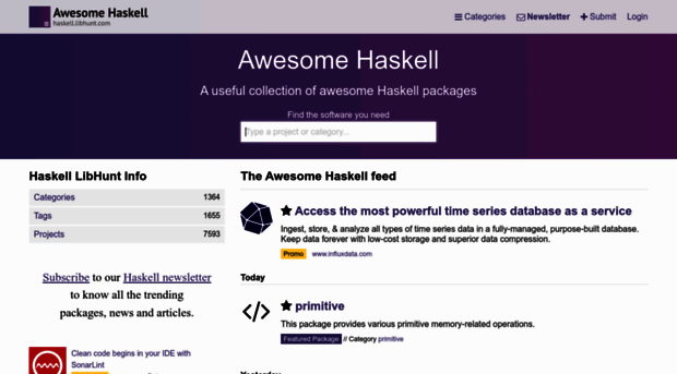 haskell.libhunt.com