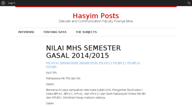 hasyim.blog.walisongo.ac.id