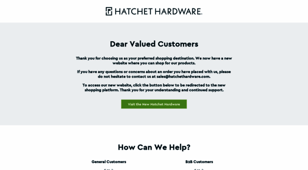 hatchethardware.com