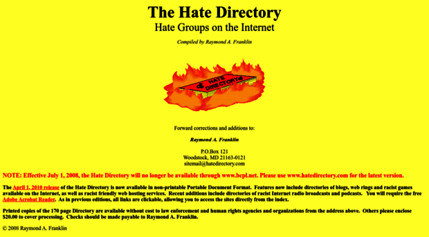 hatedirectory.com