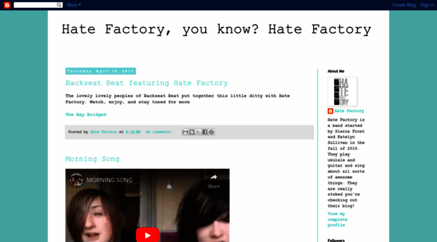 hatefactoryband.blogspot.com