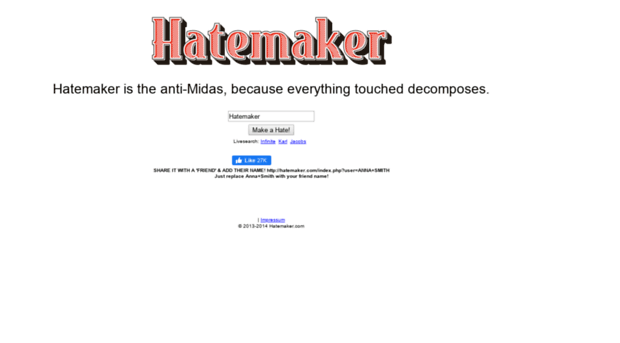 hatemaker.com