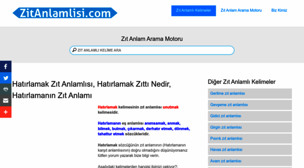 hatirlamak.zitanlamlisi.com