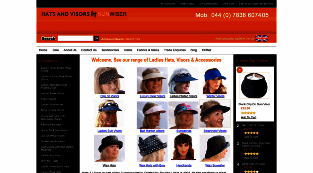 hatsandvisors.co.uk