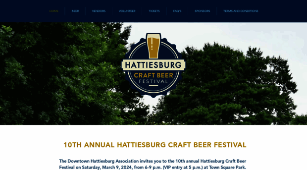 hattiesburgcraftbeerfest.com