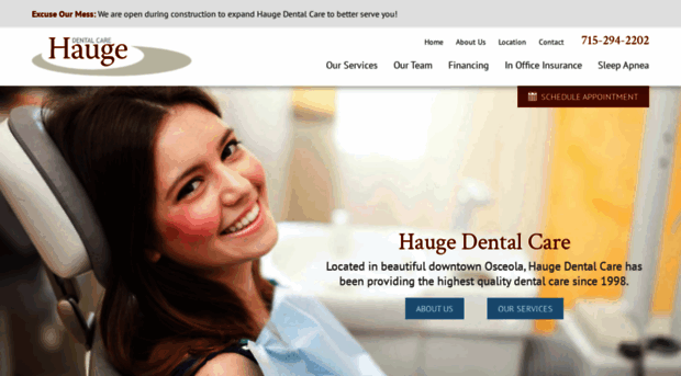 haugedentalcare.com