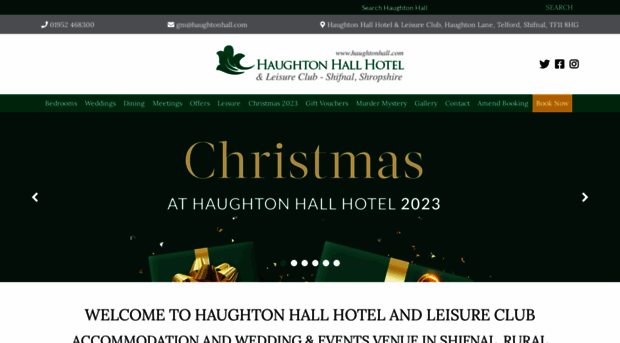 haughtonhall.com