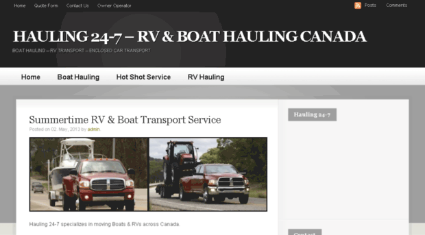 hauling247.com