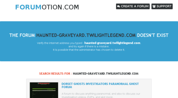 haunted-graveyard.twilightlegend.com