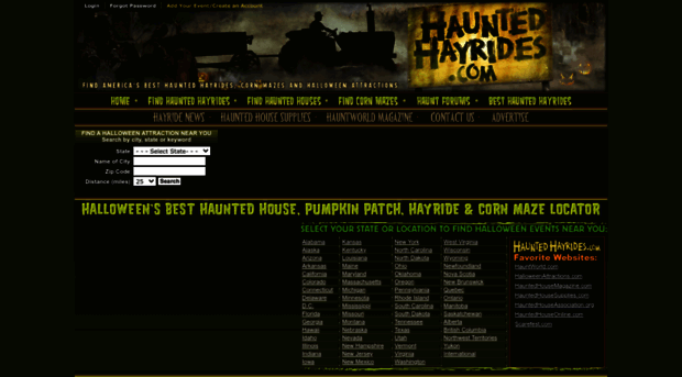 hauntedhayrides.com