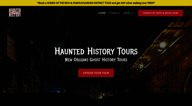 hauntedhistorytours.com