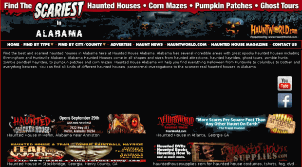 hauntedhousealabama.com