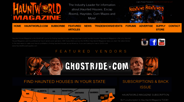 hauntedhousemagazine.com