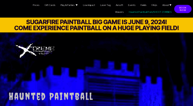 hauntedpaintballpark.com