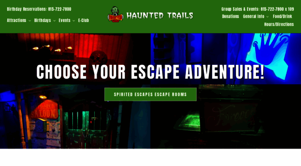 hauntedtrailsjoliet.com