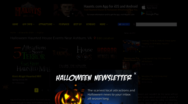 haunts.com