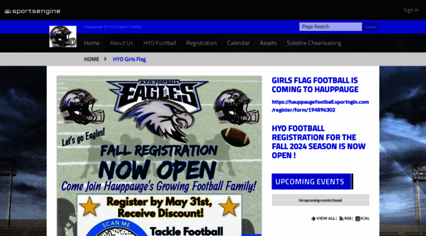 hauppaugefootball.sportngin.com