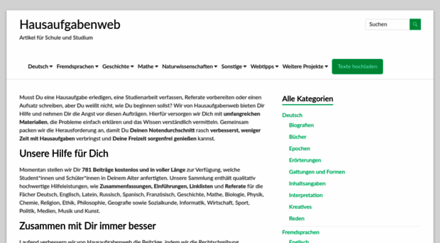 hausaufgabenweb.de
