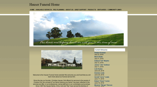 hauser.funeralplan2.com