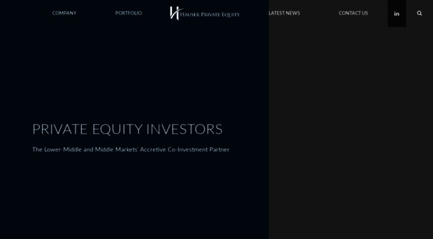 hauserprivateequity.com