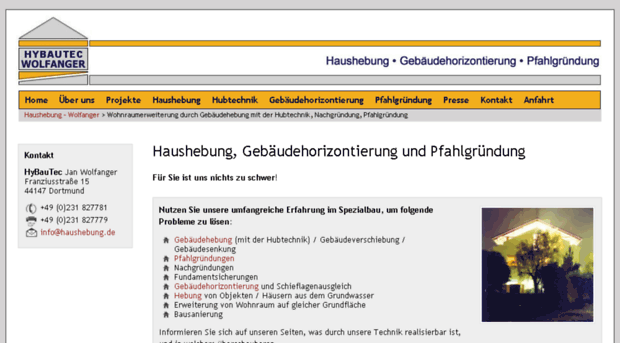 haushebung.de