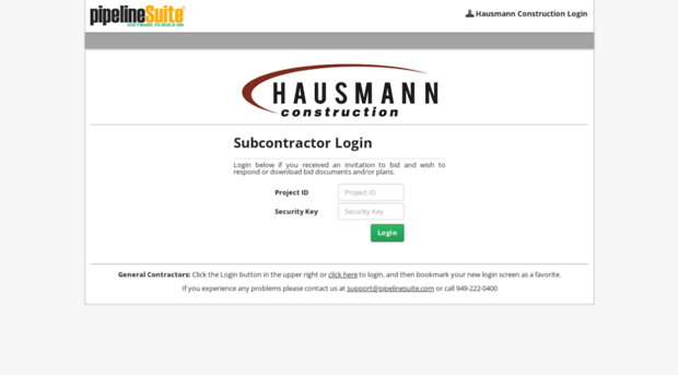 hausmannconstruction.pipelinesuite.com