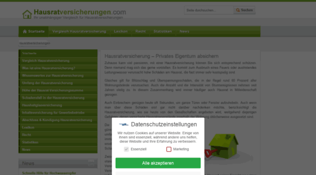 hausratversicherungen.com