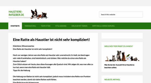 haustiere-ratgeber.de