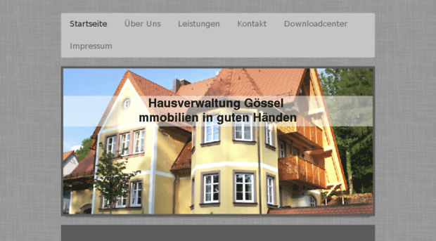 hausverwaltung-goessel.de