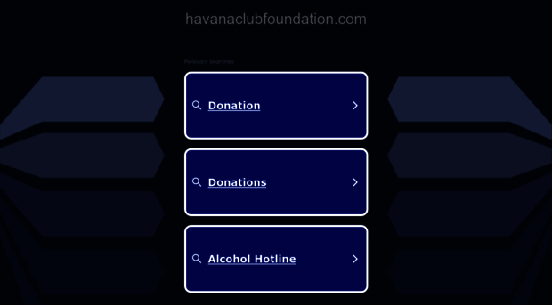 havanaclubfoundation.com